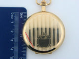 9022.2 - Celsus Quartz Pocket Watch with Lid - Columbia Jewelers, Fall River, Massachusetts, USA