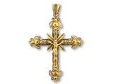 00337 - 19.2kt Portuguese Gold Filigree Crucifix - Columbia Jewelers, Fall River, Massachusetts, USA