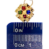 MINASQ - 19.2k Portuguese Gold "Square Mina" Charm - Columbia Jewelers, Fall River, Massachusetts, USA