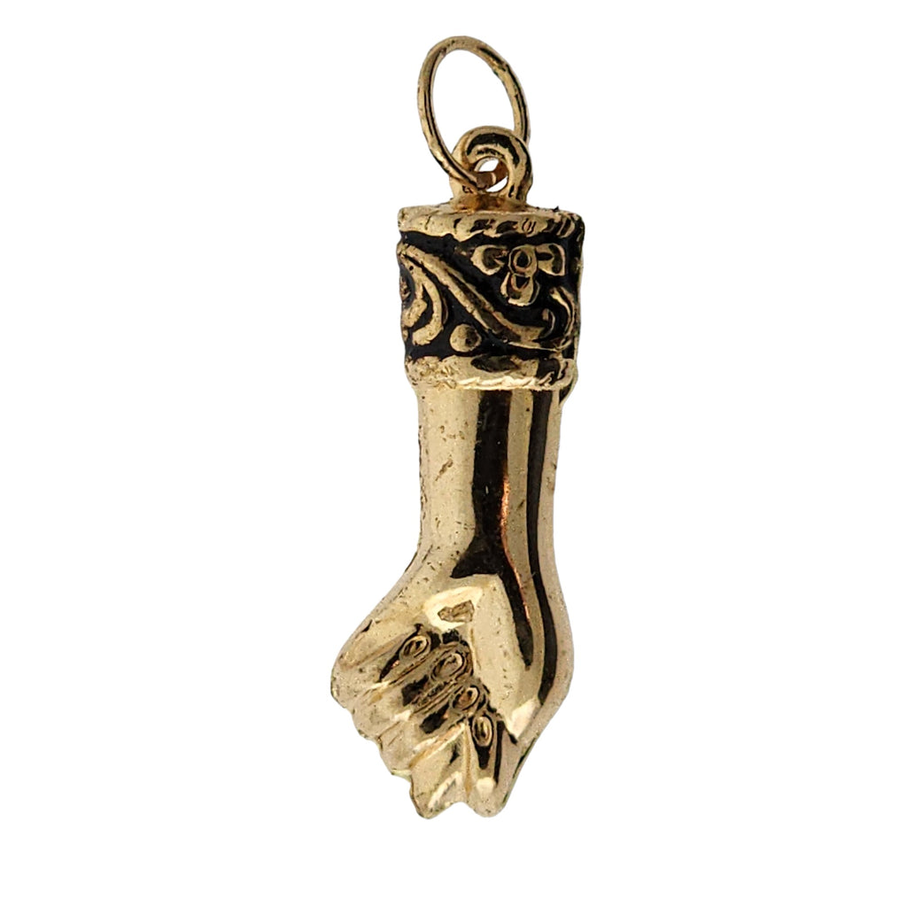 Gold fist charm Clearance