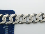 103.4642 - Sterling Silver CR7 Collection Men Solid Curb Link Bracelet - Columbia Jewelers, Fall River, Massachusetts, USA