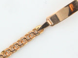 FRIZOID - 19.2k Portug. Gold Solid Frizo ID Bracelet - Columbia Jewelers, Fall River, Massachusetts, USA