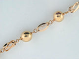 1952 - 19.2K Portuguese Gold Rocas/Bolas Ladies Bracelet - Columbia Jewelers, Fall River, Massachusetts, USA