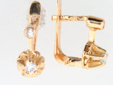6728 - 19.2k Portuguese Gold Kids Earrings - Columbia Jewelers, Fall River, Massachusetts, USA