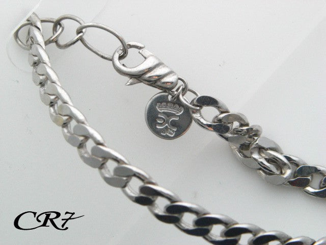 Curb Link Bracelet in Sterling Silver