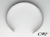 C03.011 - Sterling Silver CR7 Collection Men Solid Bangle Bracelet - Columbia Jewelers, Fall River, Massachusetts, USA