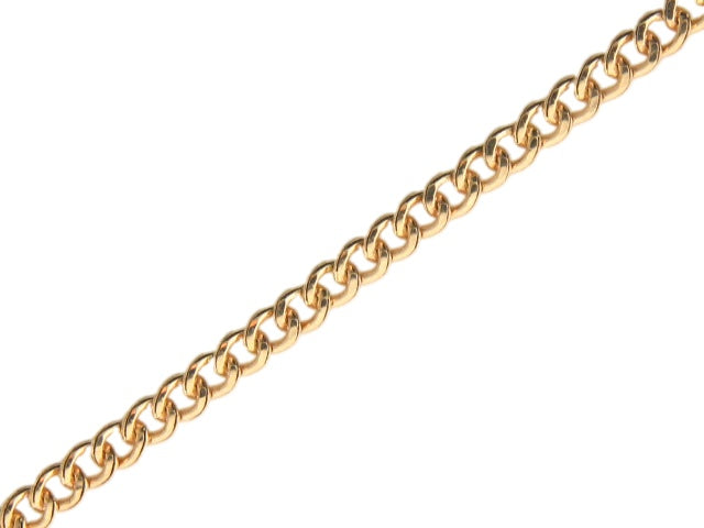 HCURB2.3mm - 19.2kt Portuguese Gold Hollow Curb Chain (2.3mm thickness) - Columbia Jewelers, Fall River, Massachusetts, USA