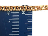 HFRIZO3.6mm - 19.2kt Portuguese Gold Hollow Frizo Chain (3.6mm thickness) - Columbia Jewelers, Fall River, Massachusetts, USA