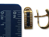 1255 - 19.2kt Portuguese Gold Earrings - Columbia Jewelers, Fall River, Massachusetts, USA