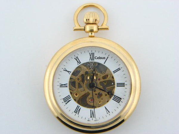9037.1 - Celsus Winder Pocket Watch - Columbia Jewelers, Fall River, Massachusetts, USA