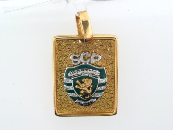 MED2349 - Portug. Gold Sporting Medal - Columbia Jewelers, Fall River, Massachusetts, USA