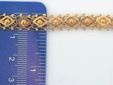 EXAGONOS- 19.2K Portuguese Gold Ladies Bracelet - Columbia Jewelers, Fall River, Massachusetts, USA