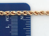 ROPE3.3mm - 19.2kt Portuguese Gold Rope Chain (3.3mm thickness) - Columbia Jewelers, Fall River, Massachusetts, USA