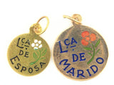 DizeresLove - 19.2k Portuguese Gold Expression Medal - (LOVE THEME) - Columbia Jewelers, Fall River, Massachusetts, USA