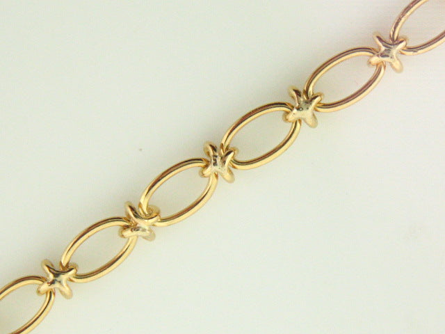 R220 - 19.2K Portuguese Gold Ladies Bracelet - Columbia Jewelers, Fall River, Massachusetts, USA