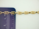 R230 - 19.2K Portuguese Gold Ladies Bracelet - Columbia Jewelers, Fall River, Massachusetts, USA