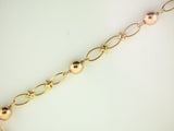 R245 - 19.2K Portuguese Gold Ladies Bracelet - Columbia Jewelers, Fall River, Massachusetts, USA