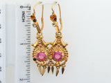 SAR0224 - 19.2k Portuguese Gold Earring - Columbia Jewelers, Fall River, Massachusetts, USA